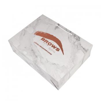 hot foil custom paper packing bags 