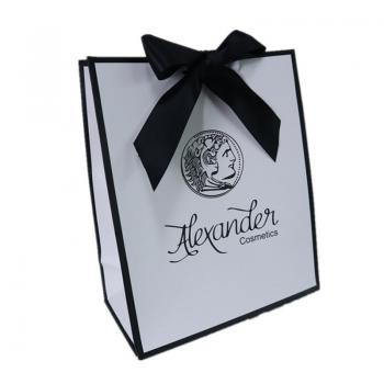 luxury customize paper bag for cosmetics