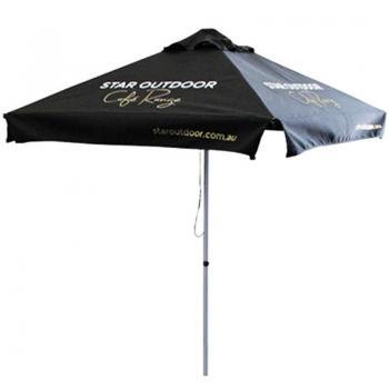 3.5x3.5M aluminium frame square  parasol patio umbrella