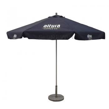 3.5x3.5M aluminium frame square  parasol patio umbrella