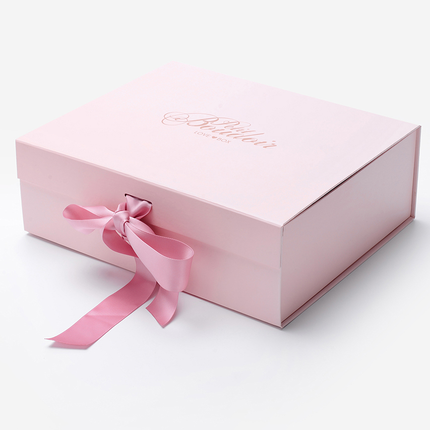 Custom cardboard folding gift box