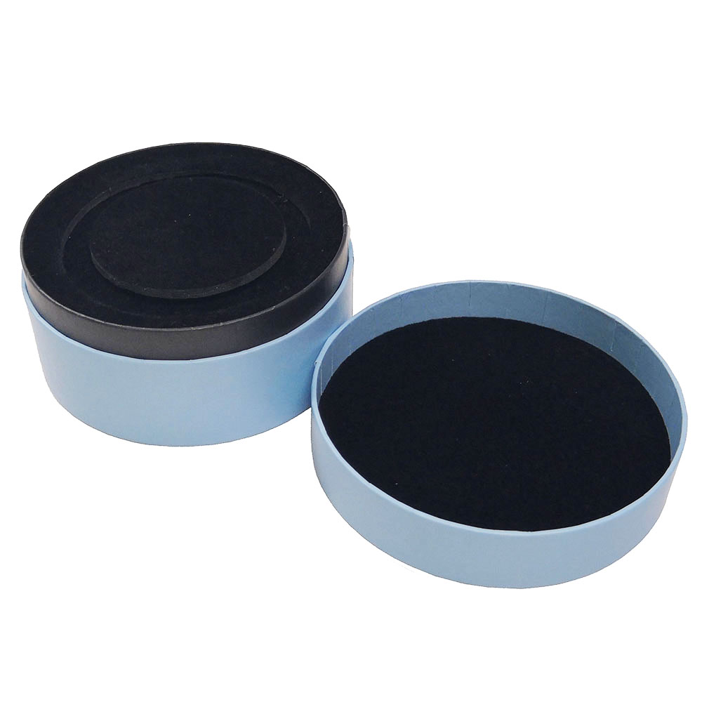 Round cardboard jewelry boxes