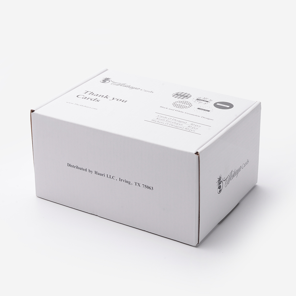 Handmade corrugated packaging boxes