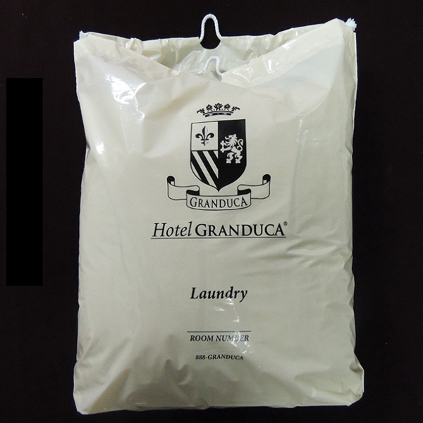 Custom Printed Plastic Drawstring Bag – Hotel Gym Biodegradable LDPE HDPE Drawstring Sacks