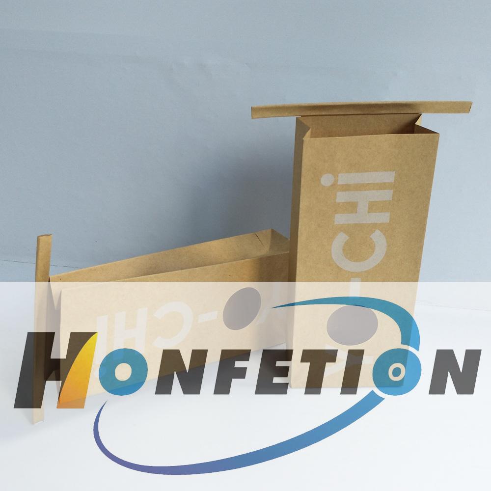Custom Printed Food Grade Tin Tie Closure Kraft Paper Bag
