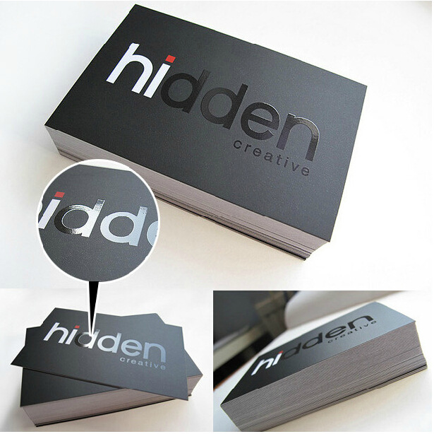 Custom Gold Foil Business Card Printing Service