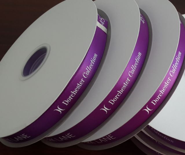 Custom Branding Ribbon Rolls with Logo Printing