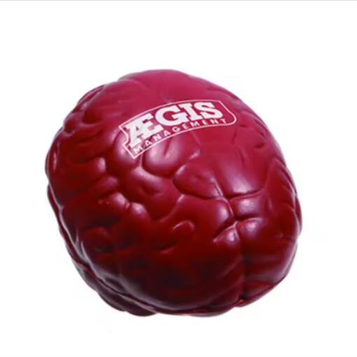 Colorful Stress Relief Brain Promotional Stress Balls