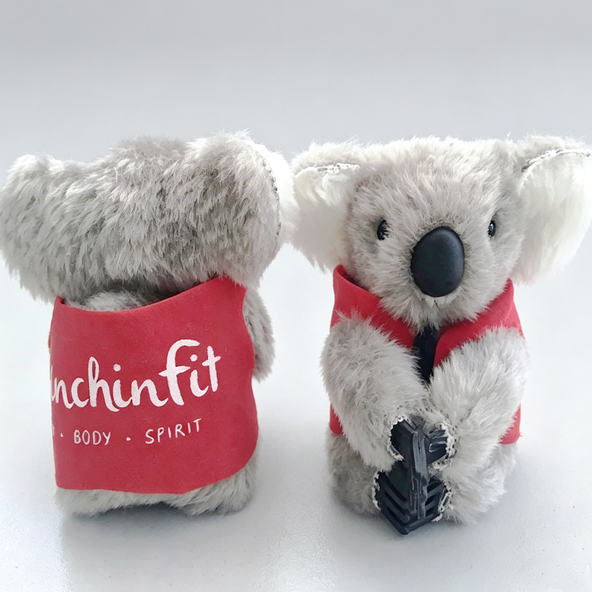 Custom Logo Red Shirt Plush Koala Clip Corporate Souvenir Gift Set