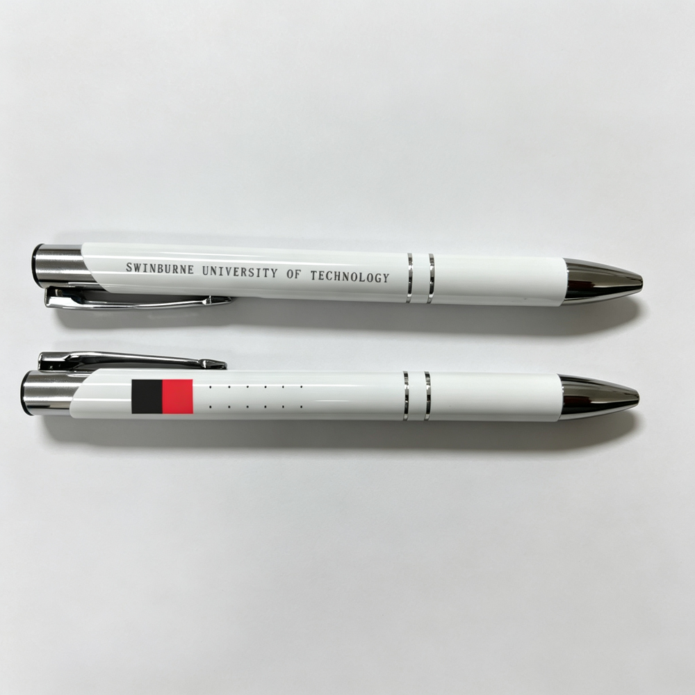 Custom Logo Metal Ballpoint Pen for University & College Campus Promotional Giveaways