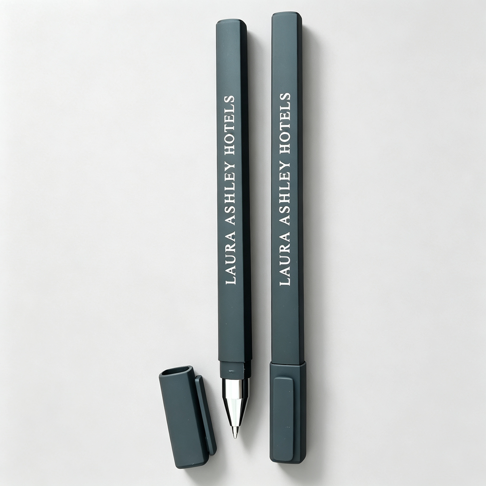 Custom Printed Logo Metal Ballpoint Pen for Business Hotel Guest & Corporate Gifts
